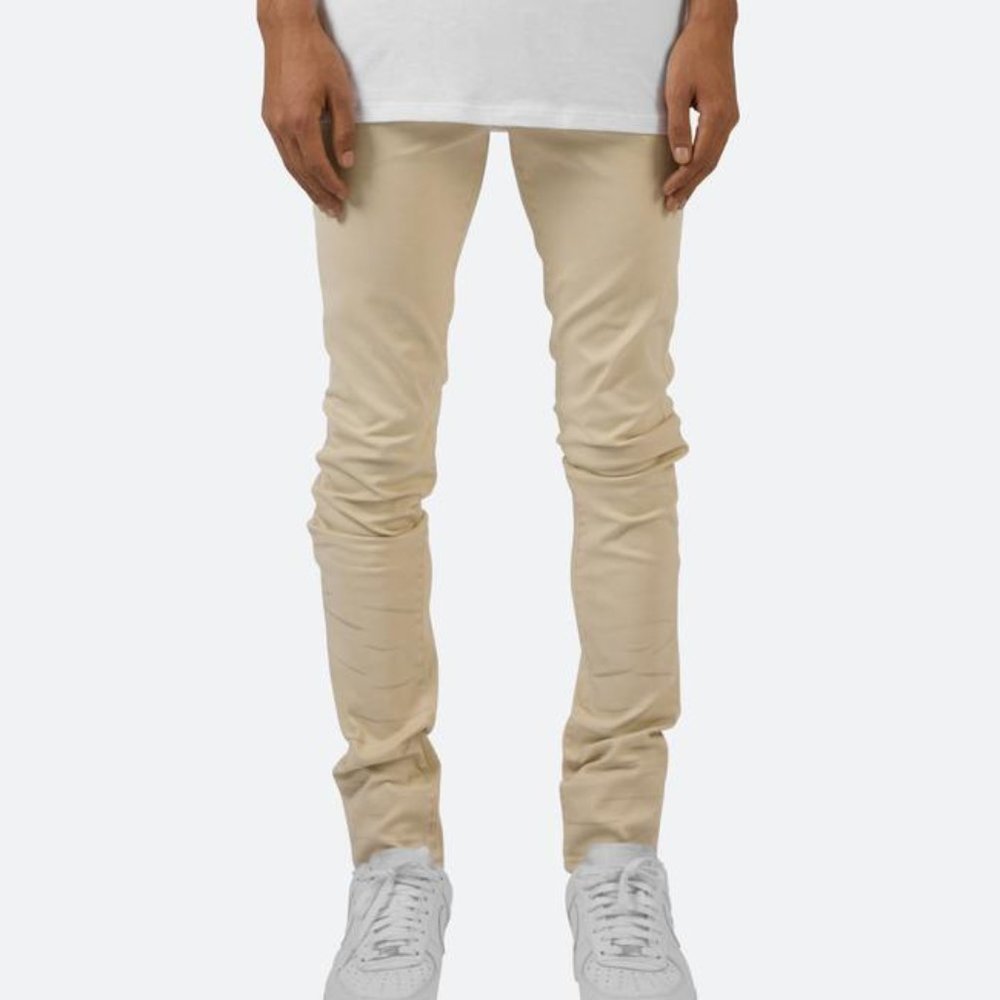 MNML Jeans X160 STRETCH DENIM Khaki Size 32